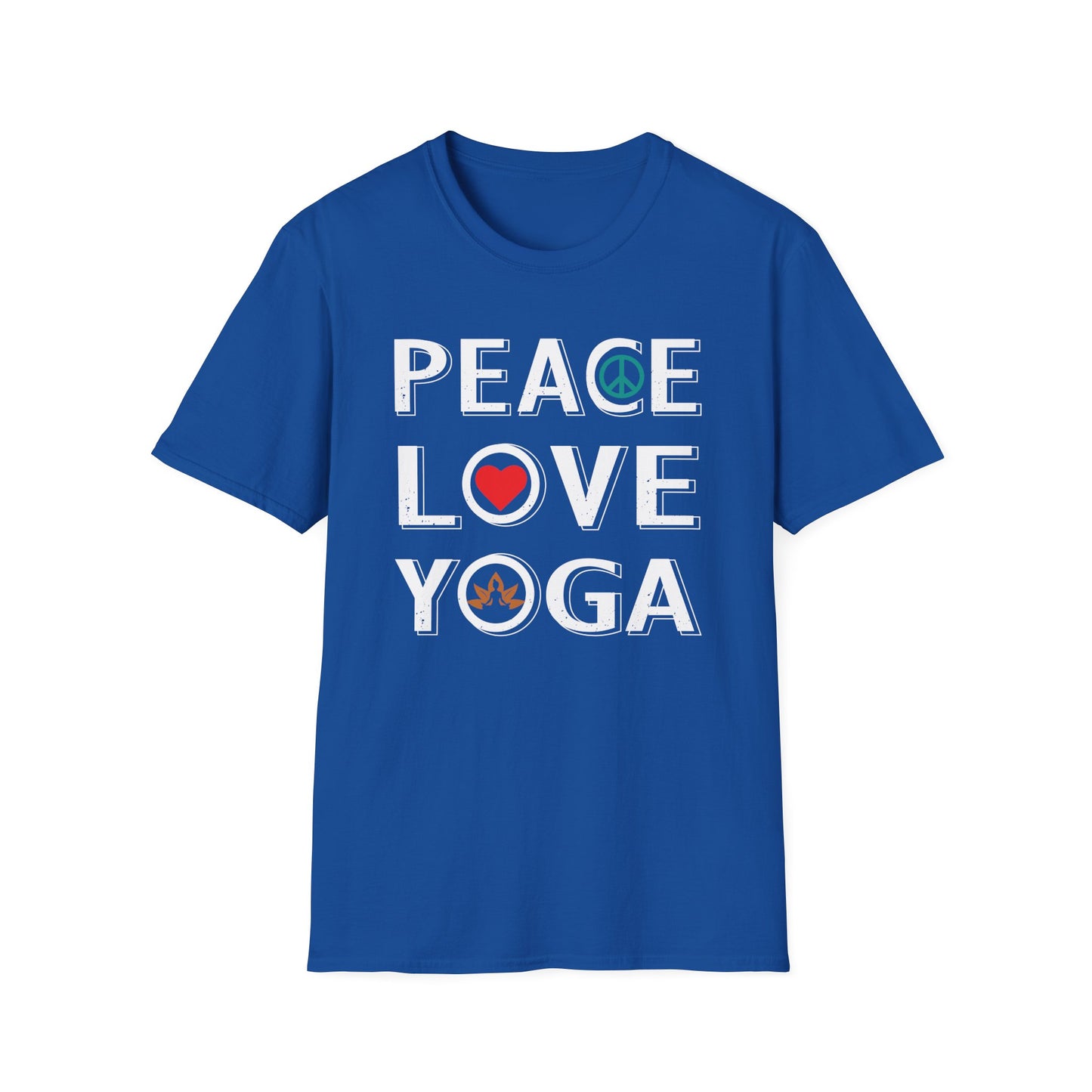 Super Comfortable Peace Love Yoga T-Shirt - Market Nook