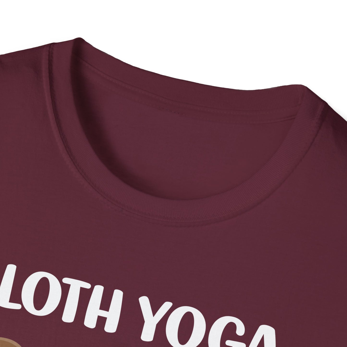 Super Comfortable Sloth Yoga T-Shirt design - Market Nook