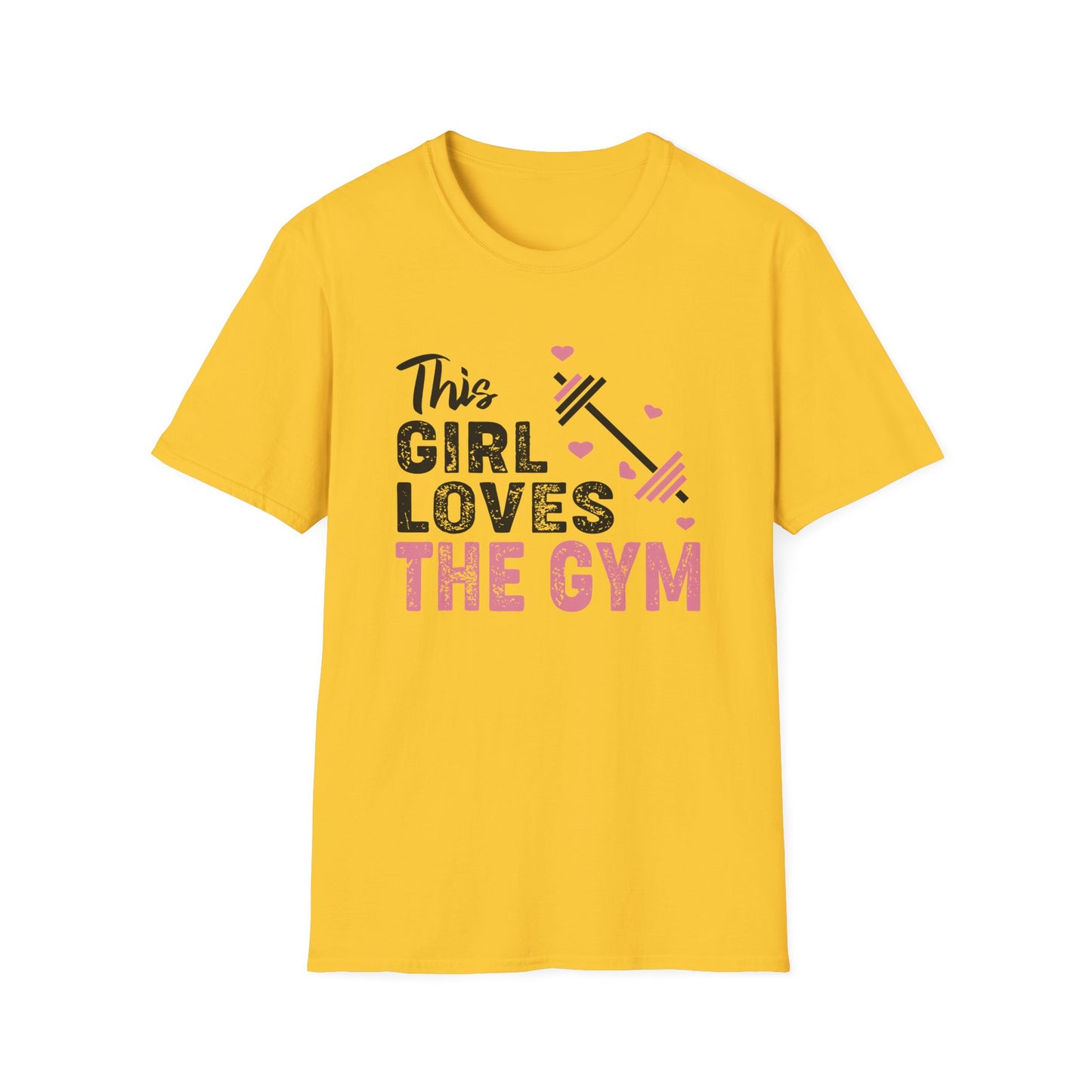 Super Comfortable This Girl Loves The GYM T-Shirt - Market Nook