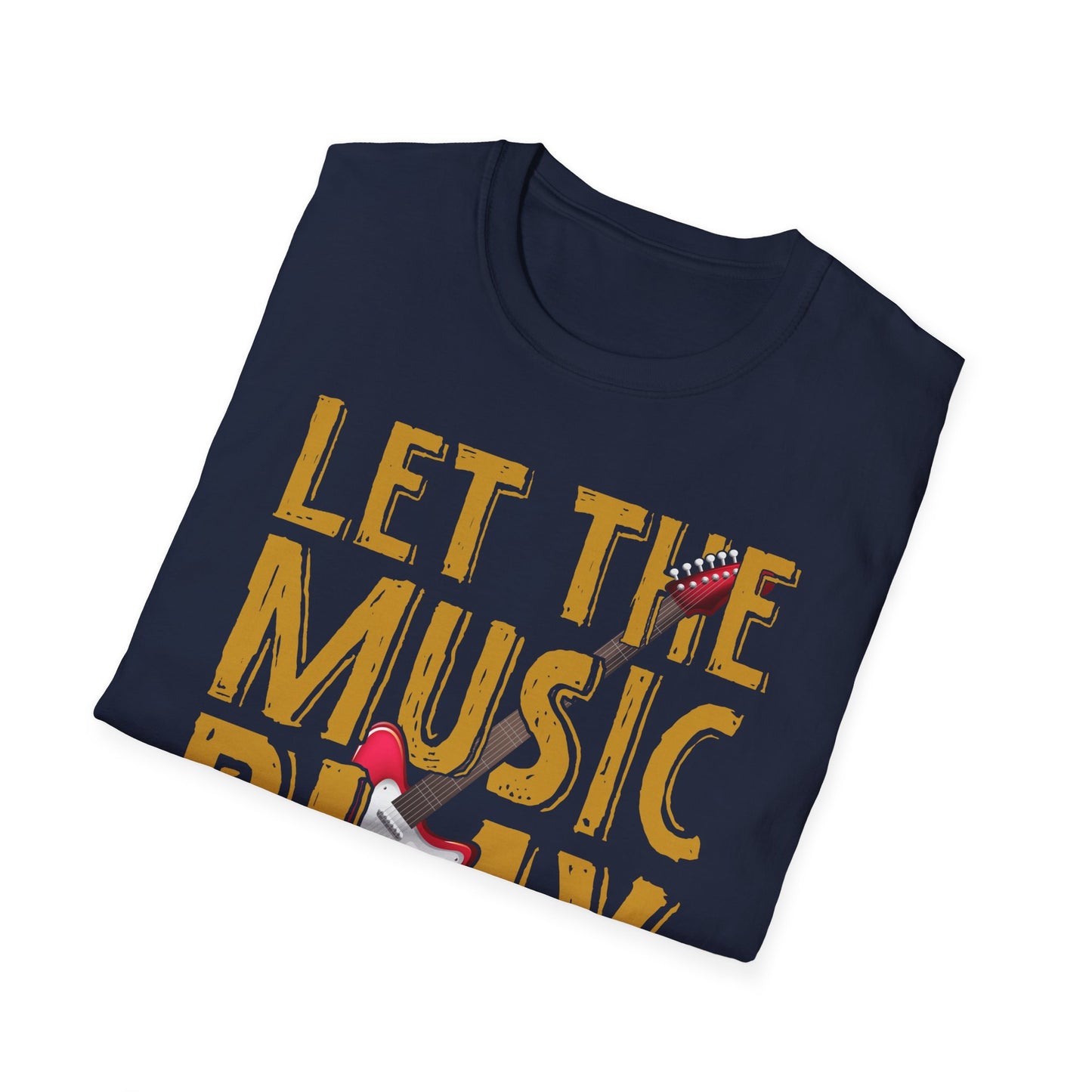 Super Comfortable Let The Music Play T-Shirt design - Market Nook