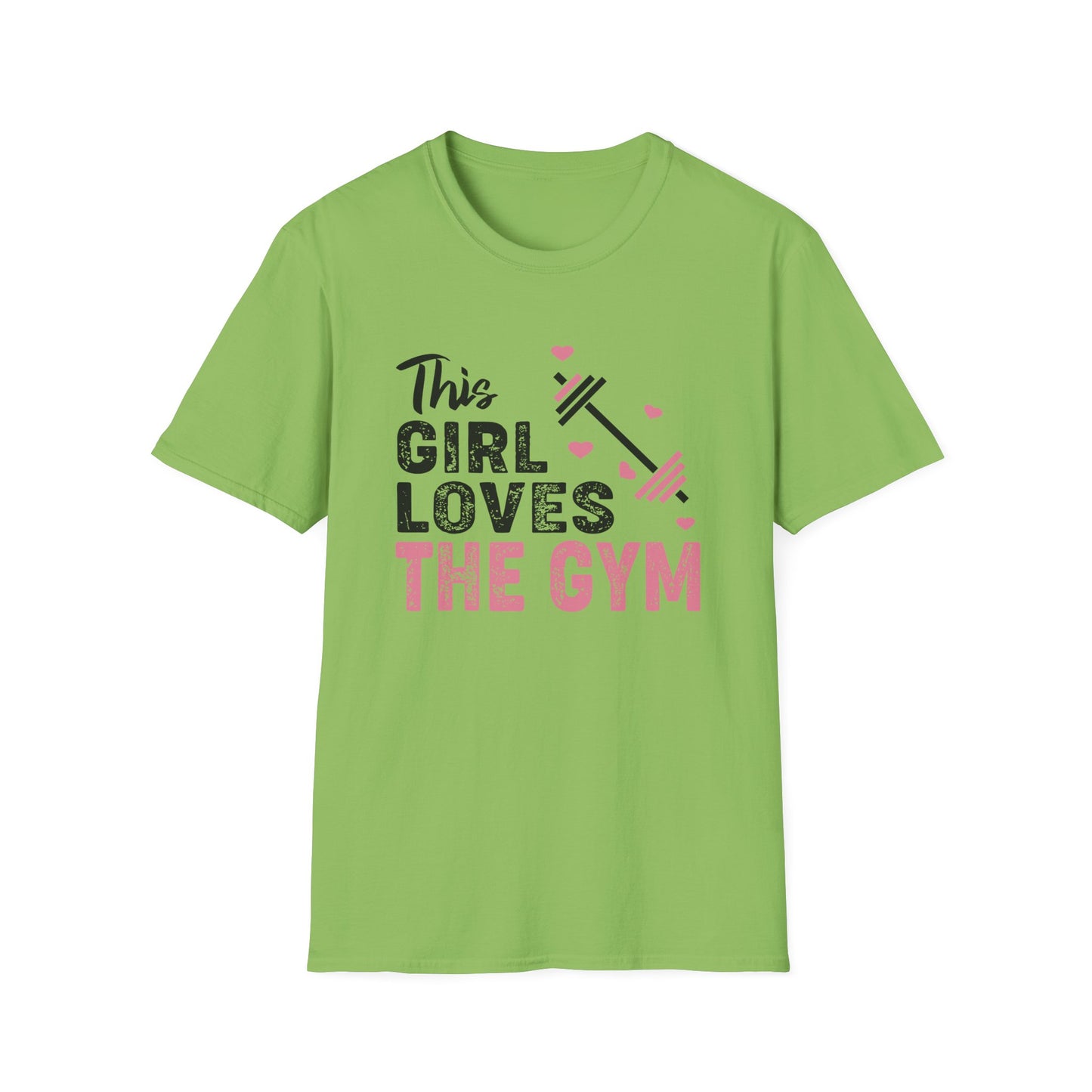 Super Comfortable This Girl Loves The GYM T-Shirt - Market Nook