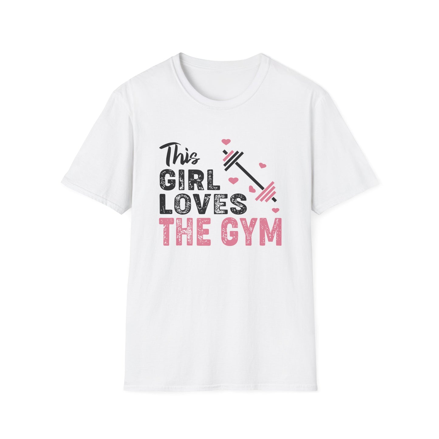 Super Comfortable This Girl Loves The GYM T-Shirt - Market Nook