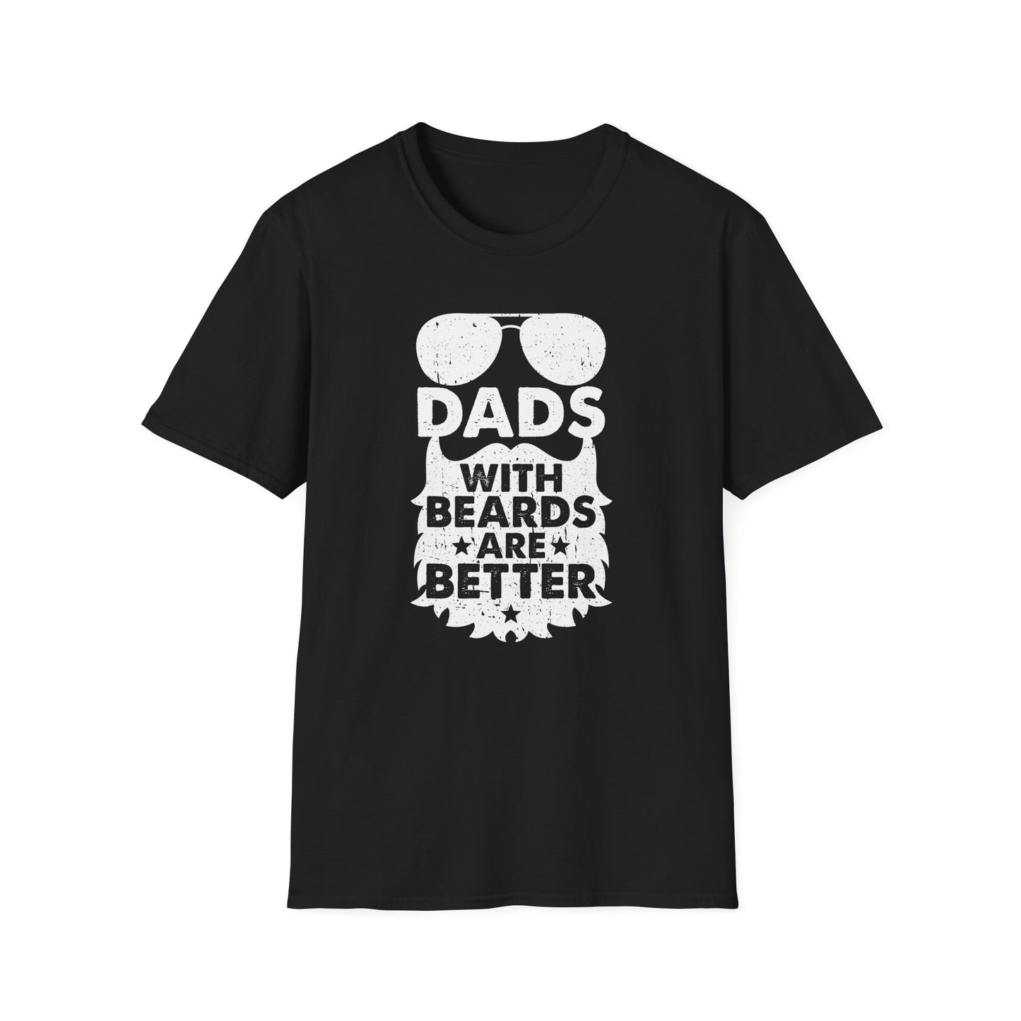 Super Comfortable Dads With Beards Are Better T-Shirt design