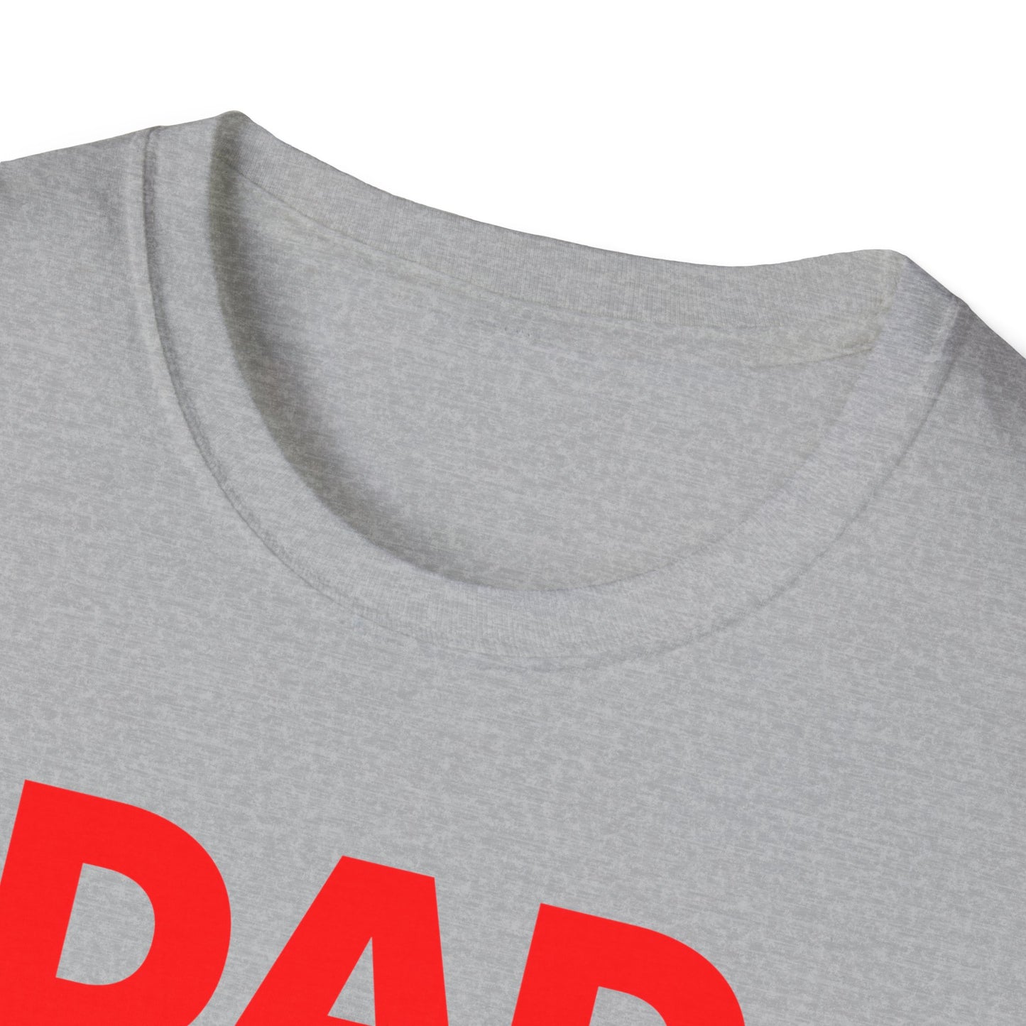 Super Comfortable Dad Nutrition Facts T-Shirt design