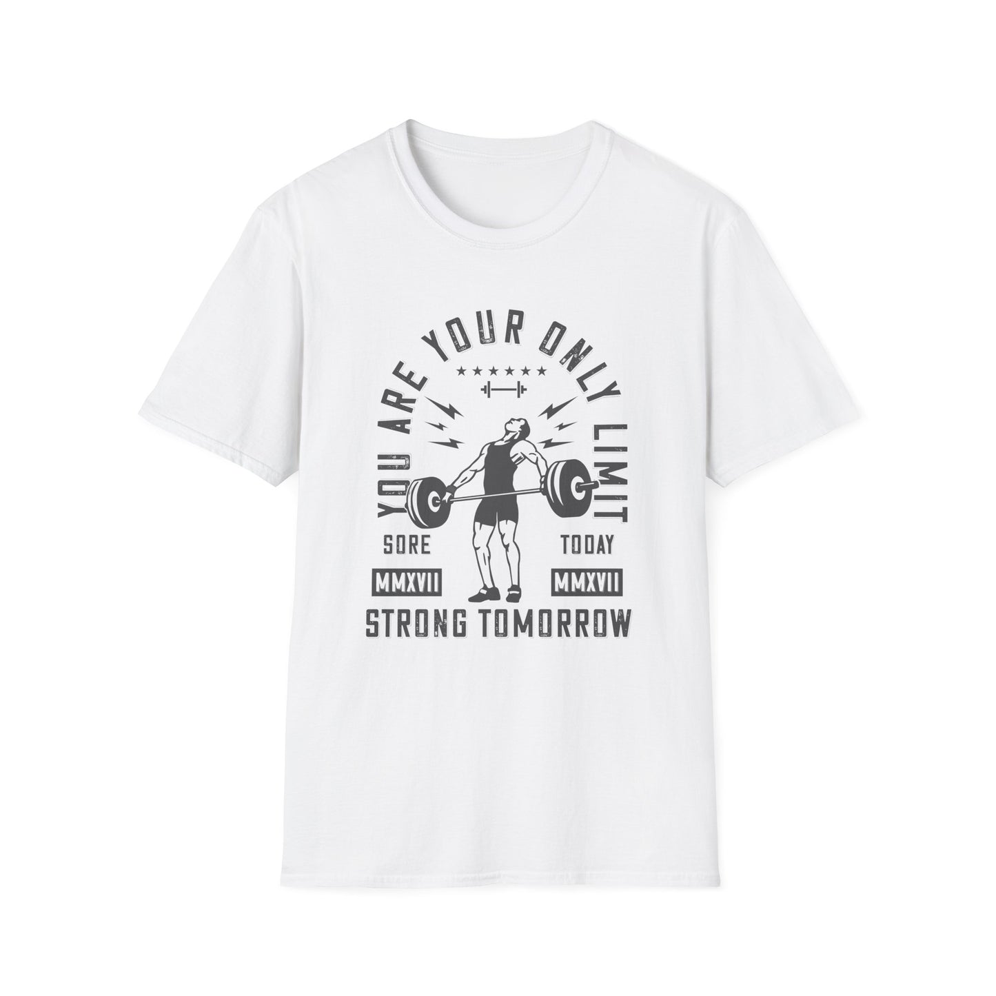 Super Comfortable You Are Your Only Limit T-Shirt V-2 - Market Nook
