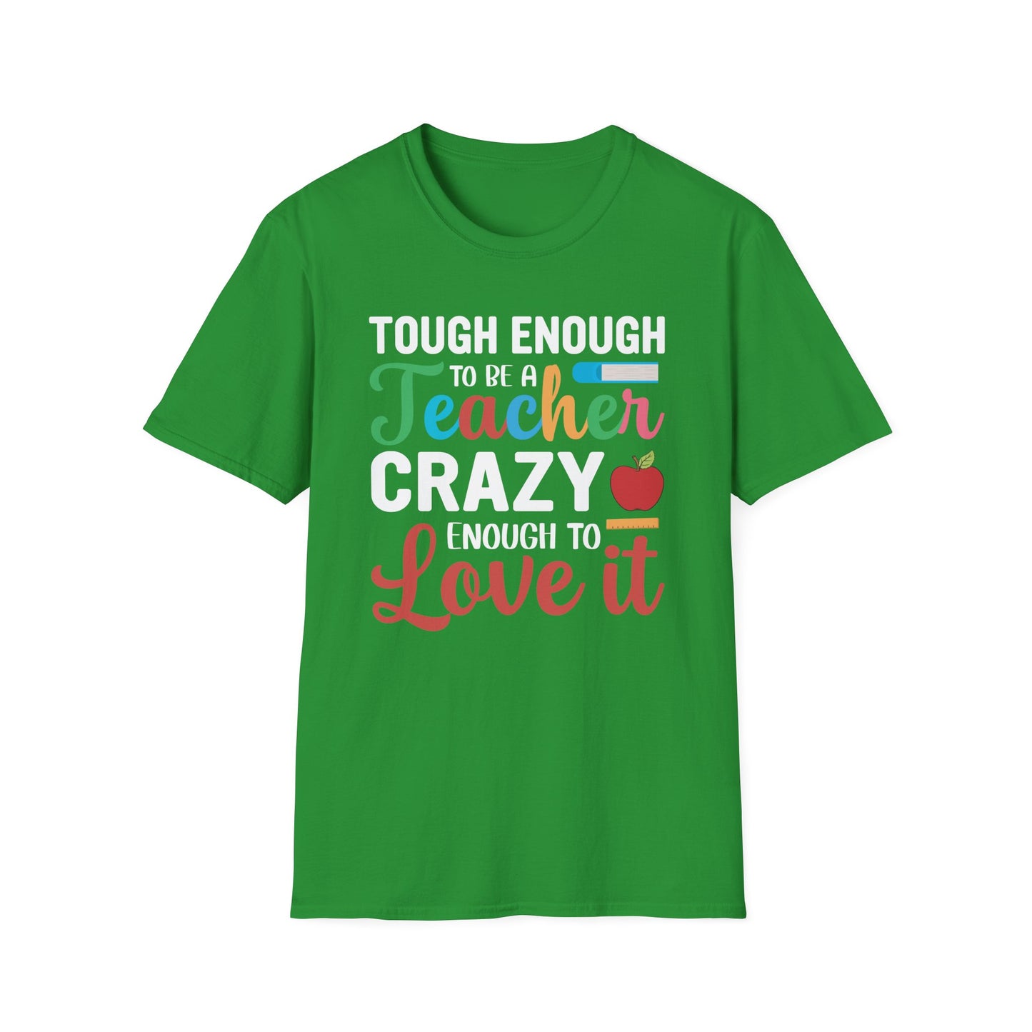 Super Comfortable Tough Enough To Be A Teacher - T-Shirt design - Market Nook