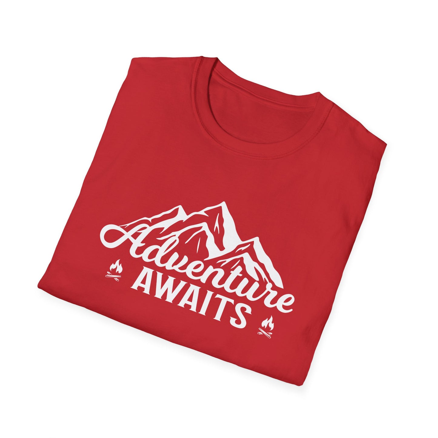 Super Comfortable Adventure Awaits T-Shirt design - Market Nook