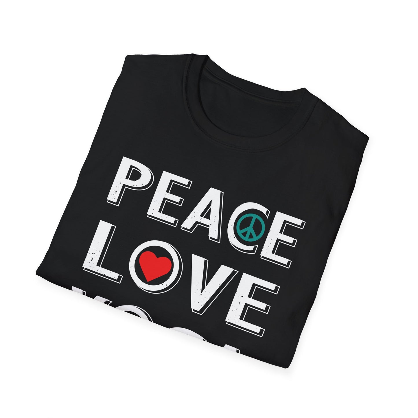 Super Comfortable Peace Love Yoga T-Shirt - Market Nook