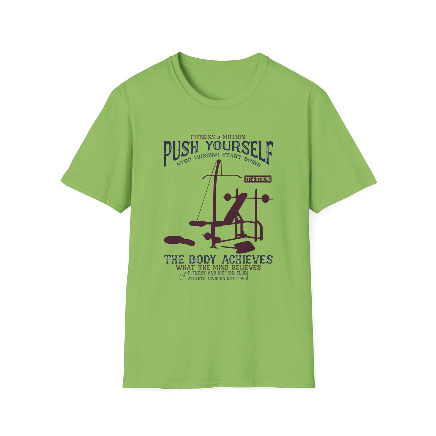 Super Comfortable Push Yourself... GYM T-Shirt - Market Nook