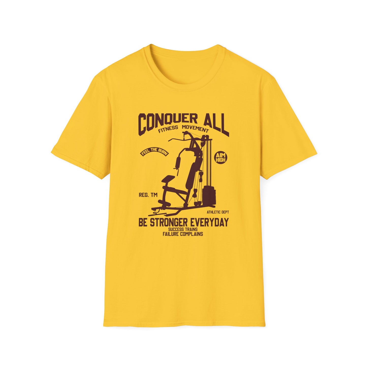 Super Comfortable Conquer All... GYM T-Shirt - Market Nook