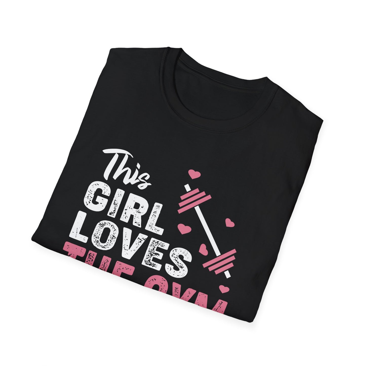 Super Comfortable This Girl Loves The GYM T-Shirt - Market Nook
