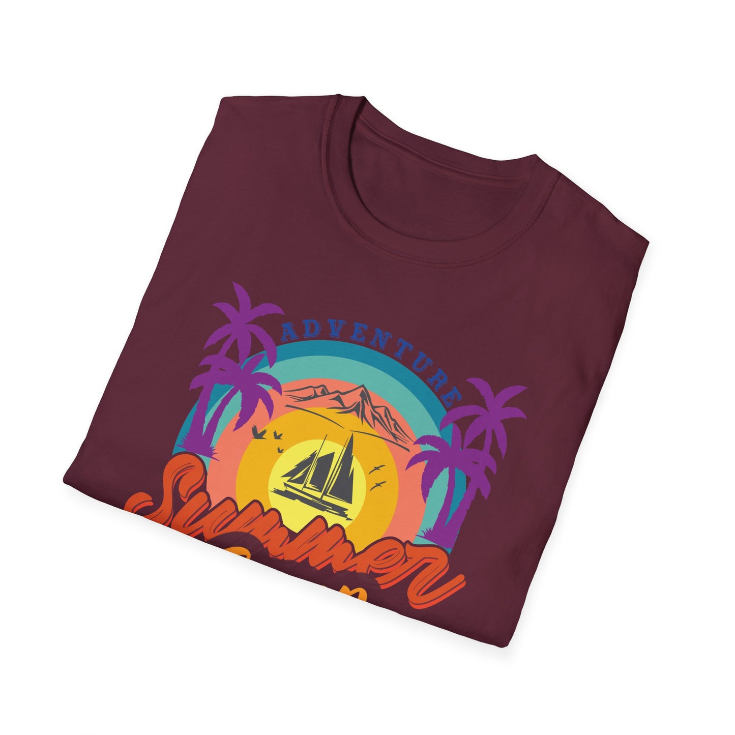 Super Comfortable Adventure Summer Camp T-Shirt design - Market Nook