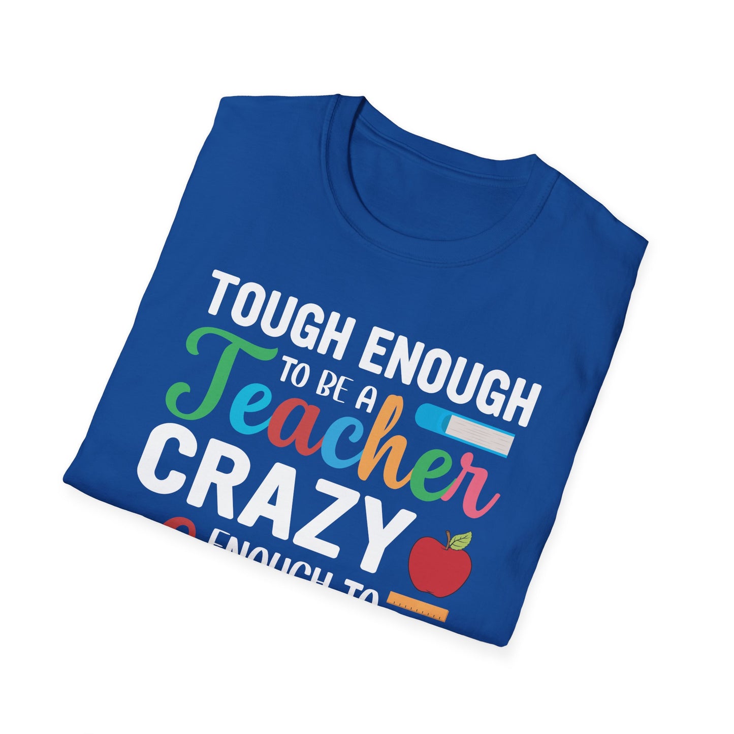 Super Comfortable Tough Enough To Be A Teacher - T-Shirt design - Market Nook