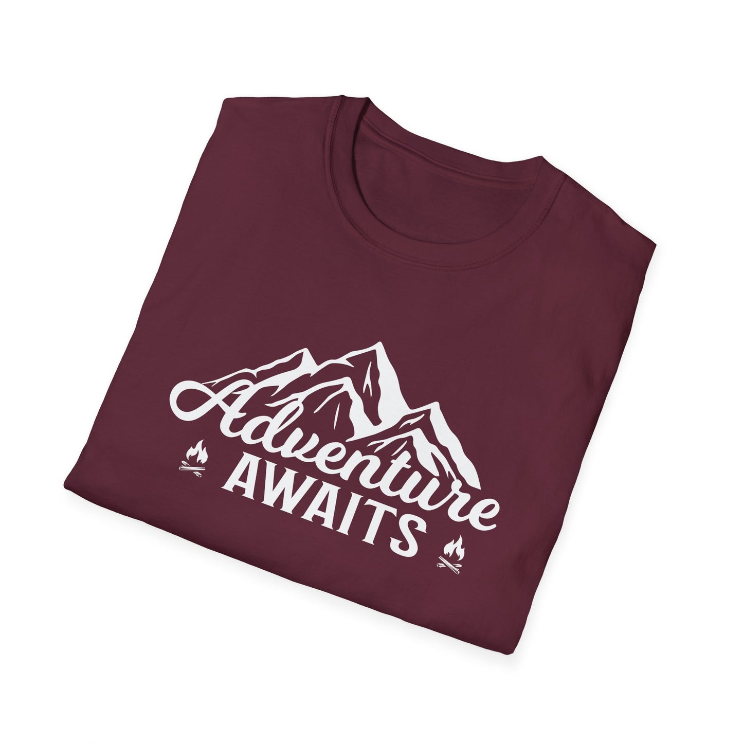 Super Comfortable Adventure Awaits T-Shirt design - Market Nook