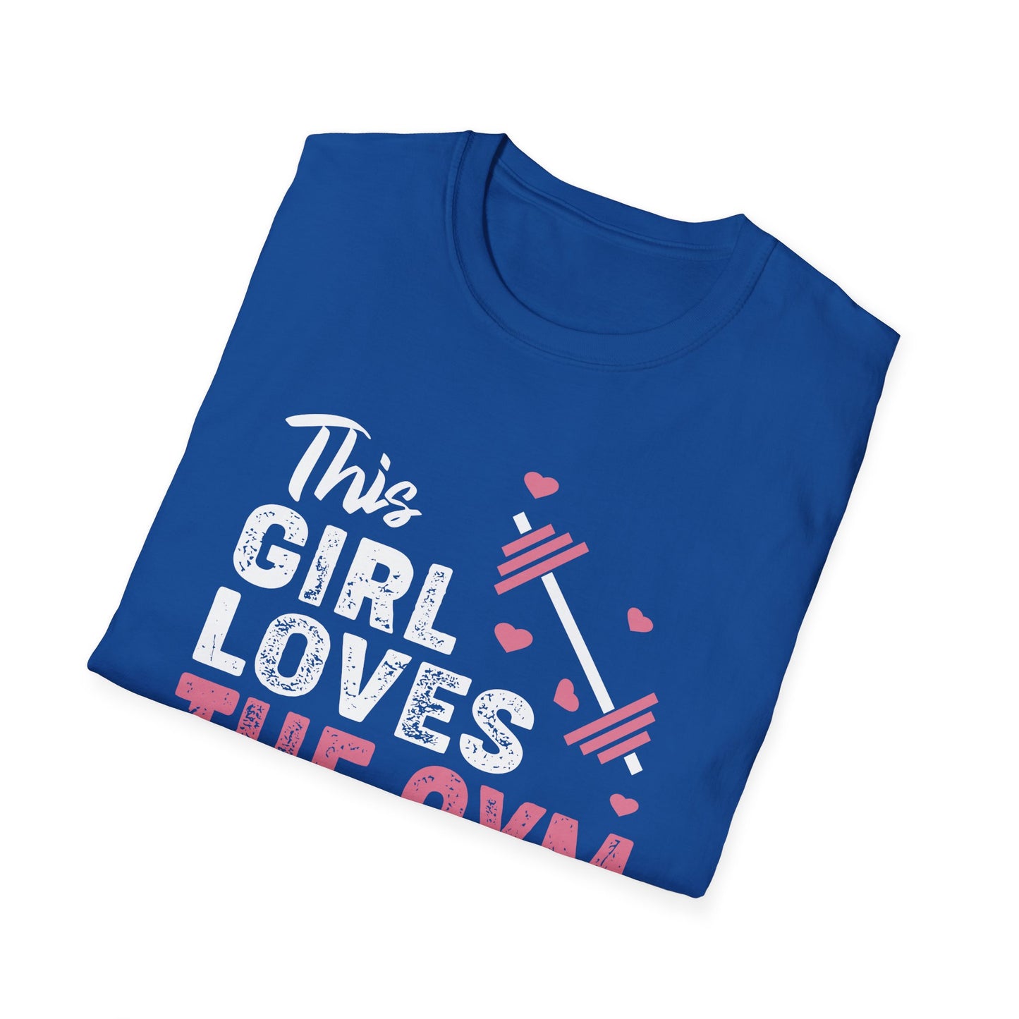 Super Comfortable This Girl Loves The GYM T-Shirt - Market Nook