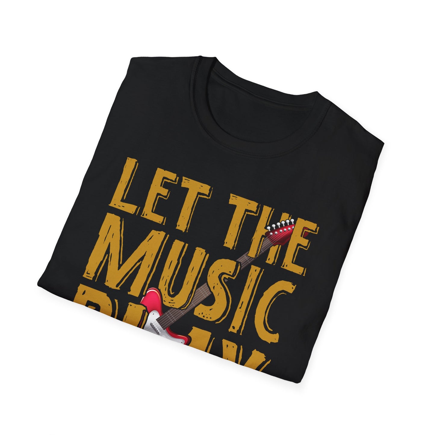 Super Comfortable Let The Music Play T-Shirt design - Market Nook