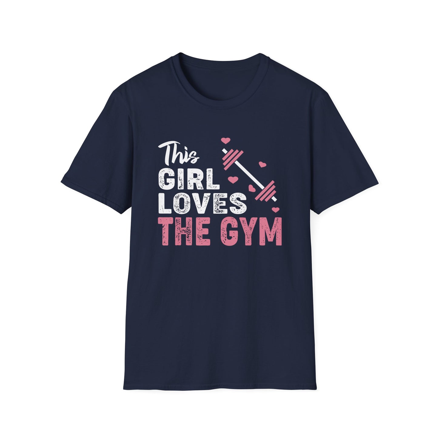 Super Comfortable This Girl Loves The GYM T-Shirt - Market Nook