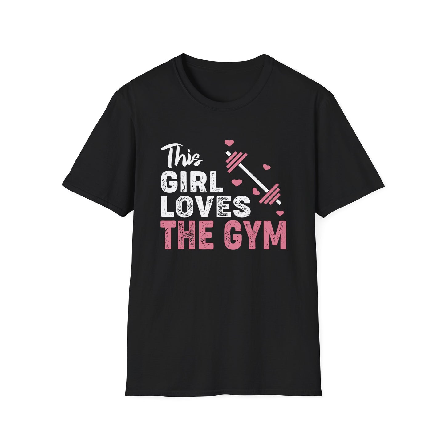 Super Comfortable This Girl Loves The GYM T-Shirt - Market Nook