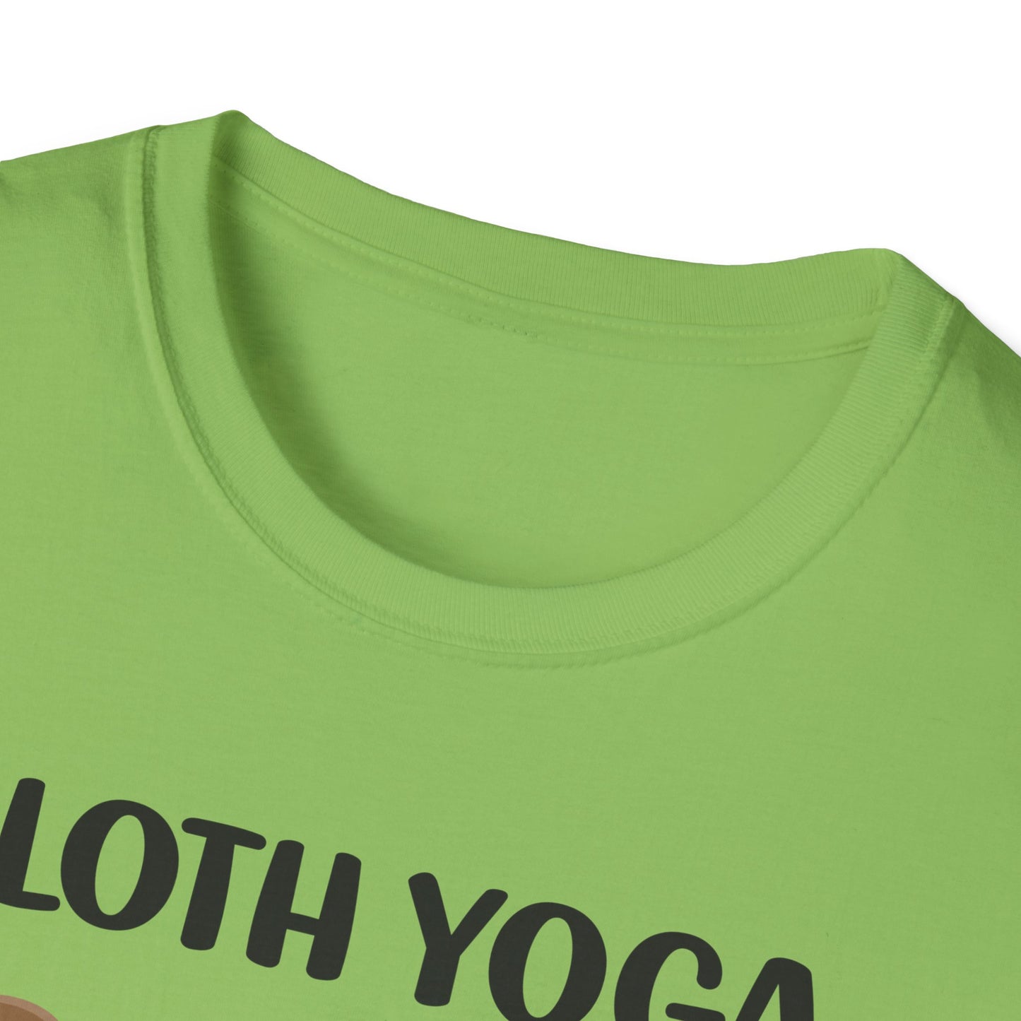 Super Comfortable Sloth Yoga T-Shirt design - V2 - Market Nook