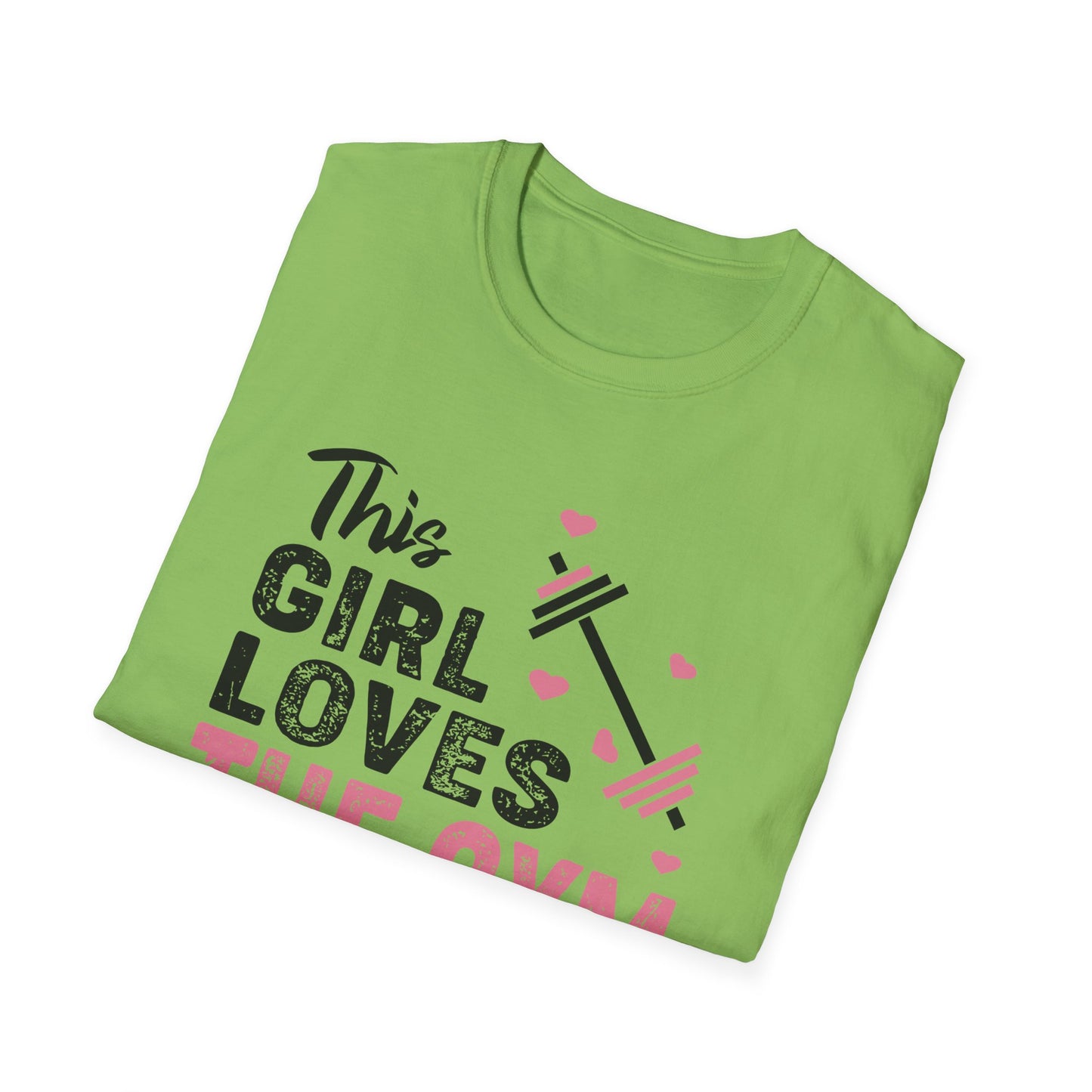 Super Comfortable This Girl Loves The GYM T-Shirt - Market Nook