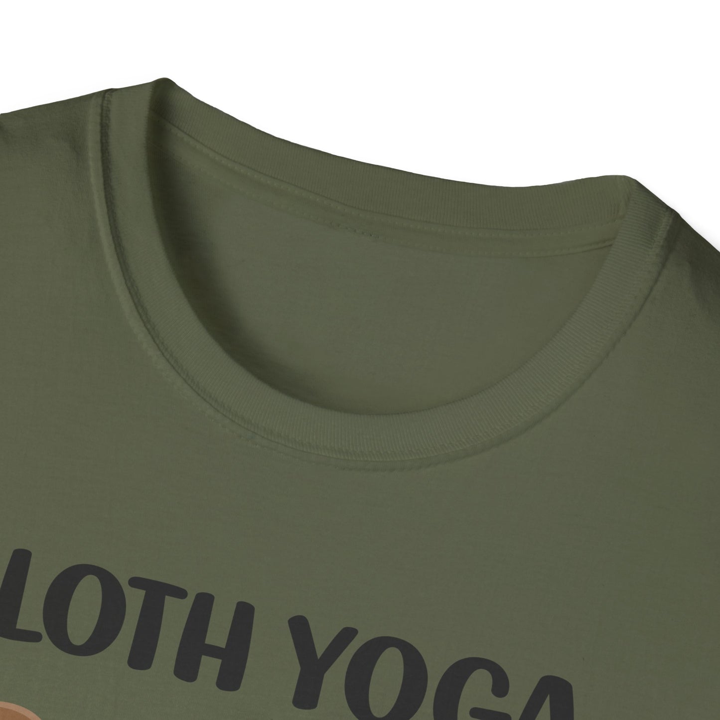 Super Comfortable Sloth Yoga T-Shirt design - V2 - Market Nook