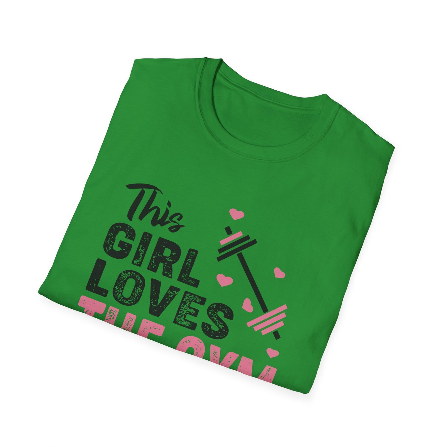 Super Comfortable This Girl Loves The GYM T-Shirt - Market Nook