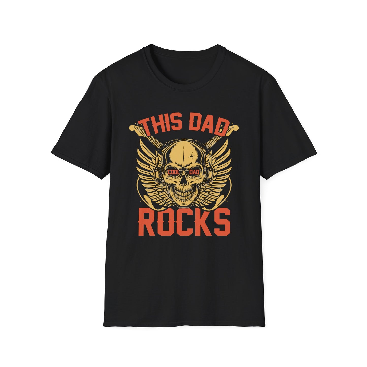 Super Comfortable This Dad Rocks T-Shirt design