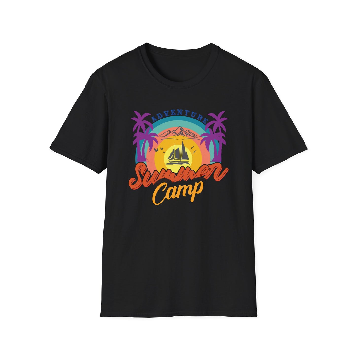 Super Comfortable Adventure Summer Camp T-Shirt design - Market Nook