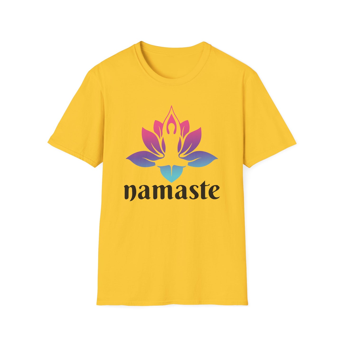Super Comfortable Namaste - Yoga T-Shirt design - V2 - Market Nook