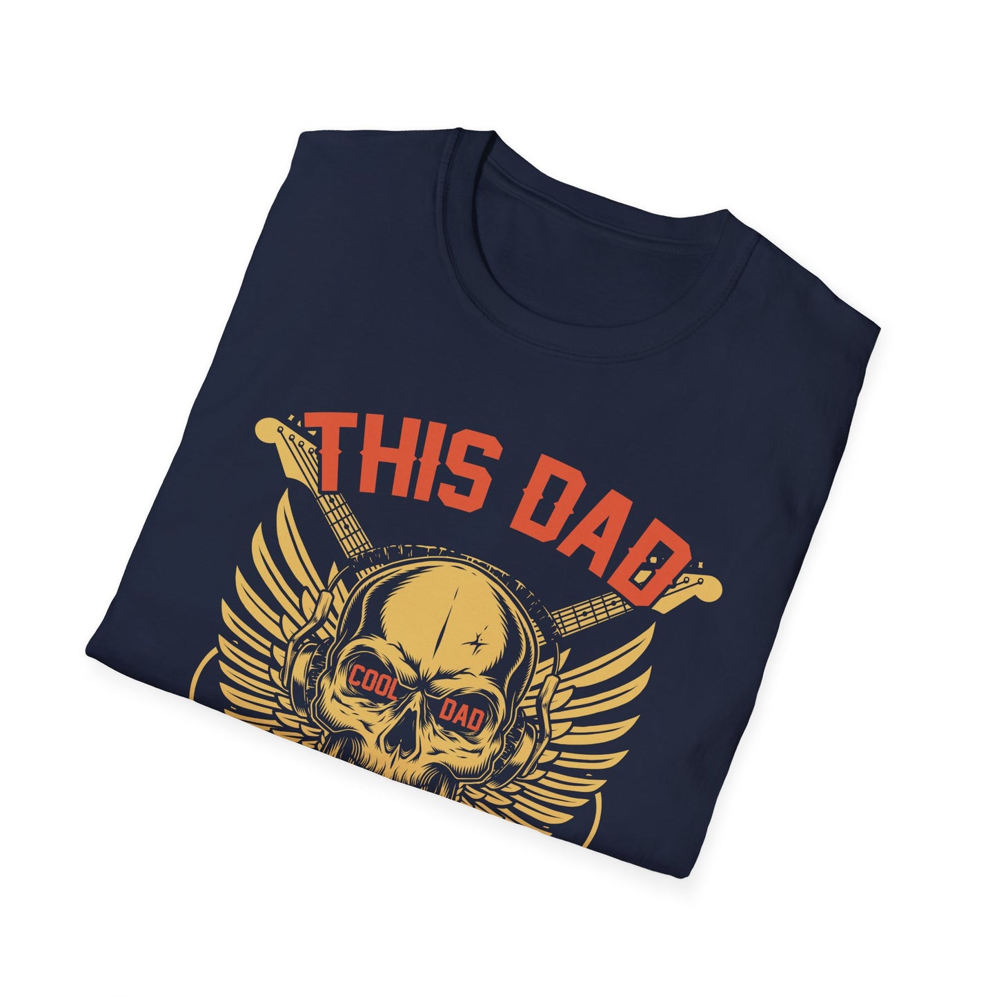 Super Comfortable This Dad Rocks T-Shirt design