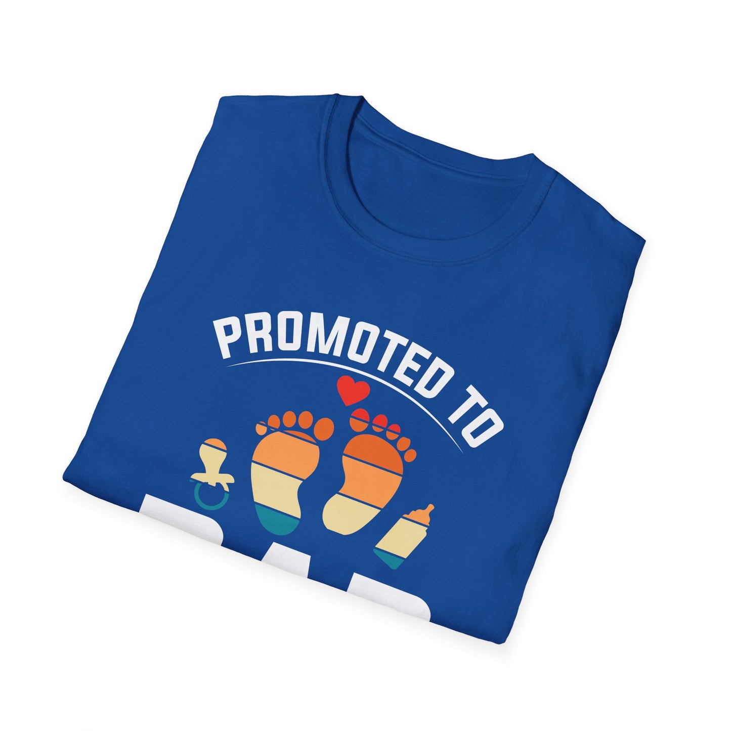 Super Comfortable Promoted To Dad Est. 2025 T-Shirt design