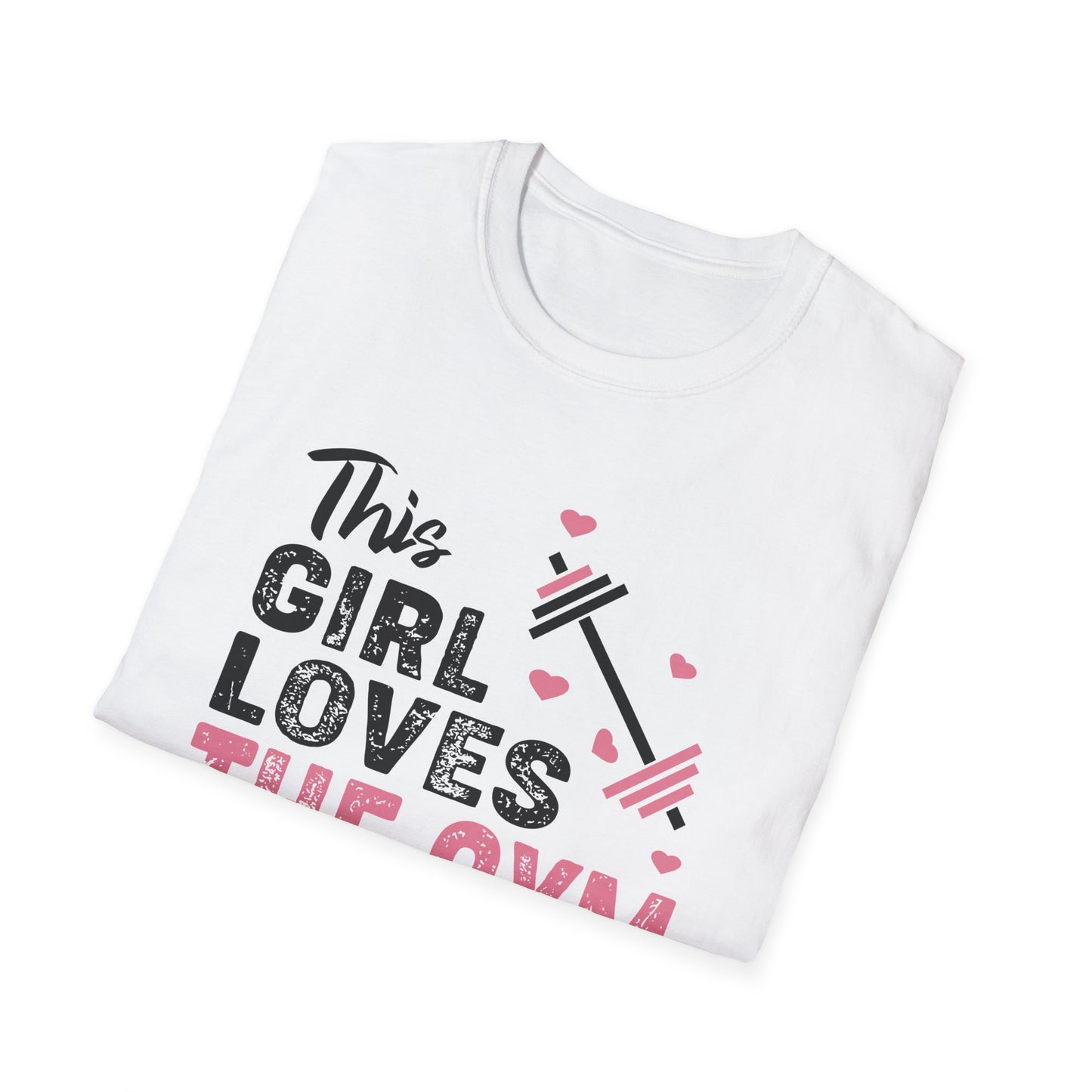 Super Comfortable This Girl Loves The GYM T-Shirt - Market Nook
