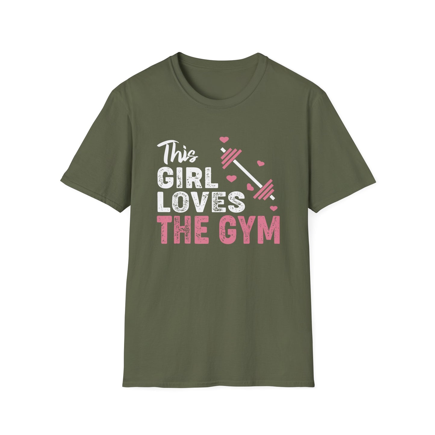 Super Comfortable This Girl Loves The GYM T-Shirt - Market Nook
