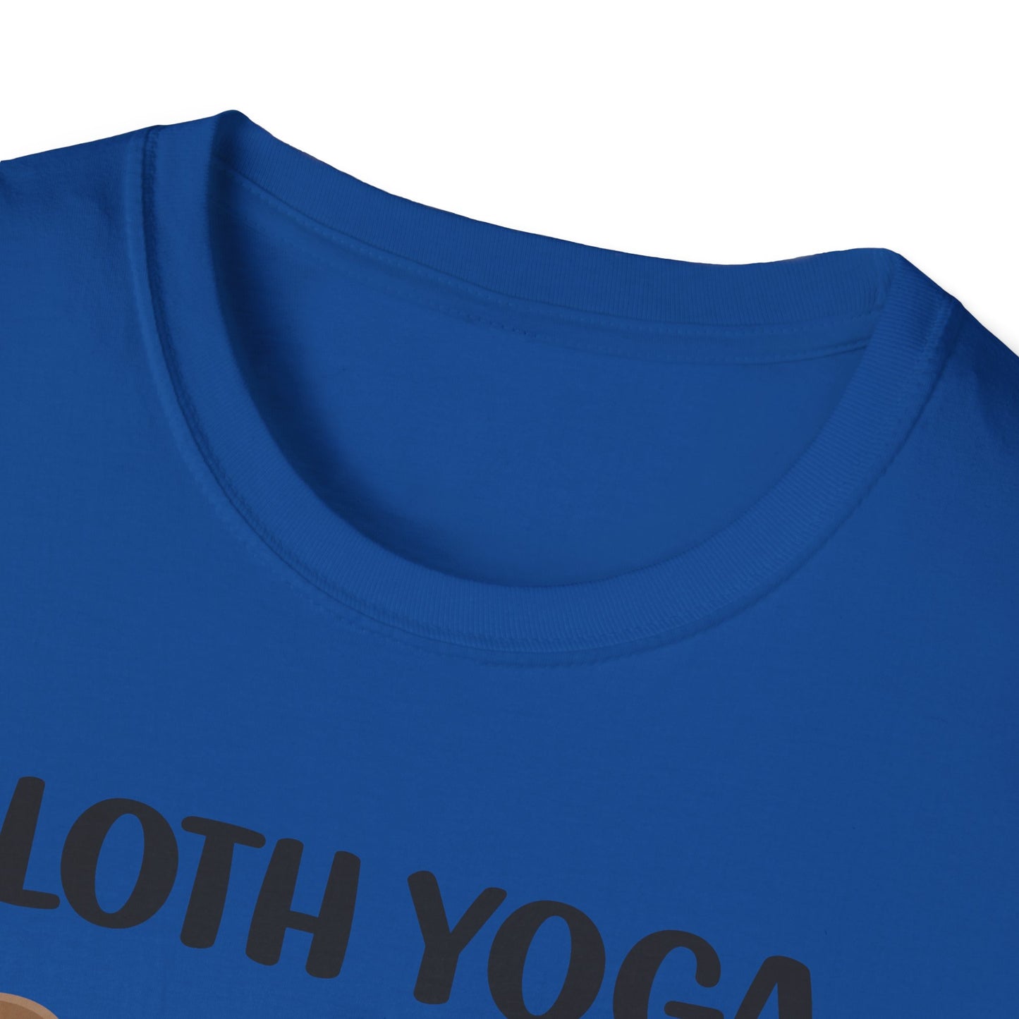 Super Comfortable Sloth Yoga T-Shirt design - V2 - Market Nook