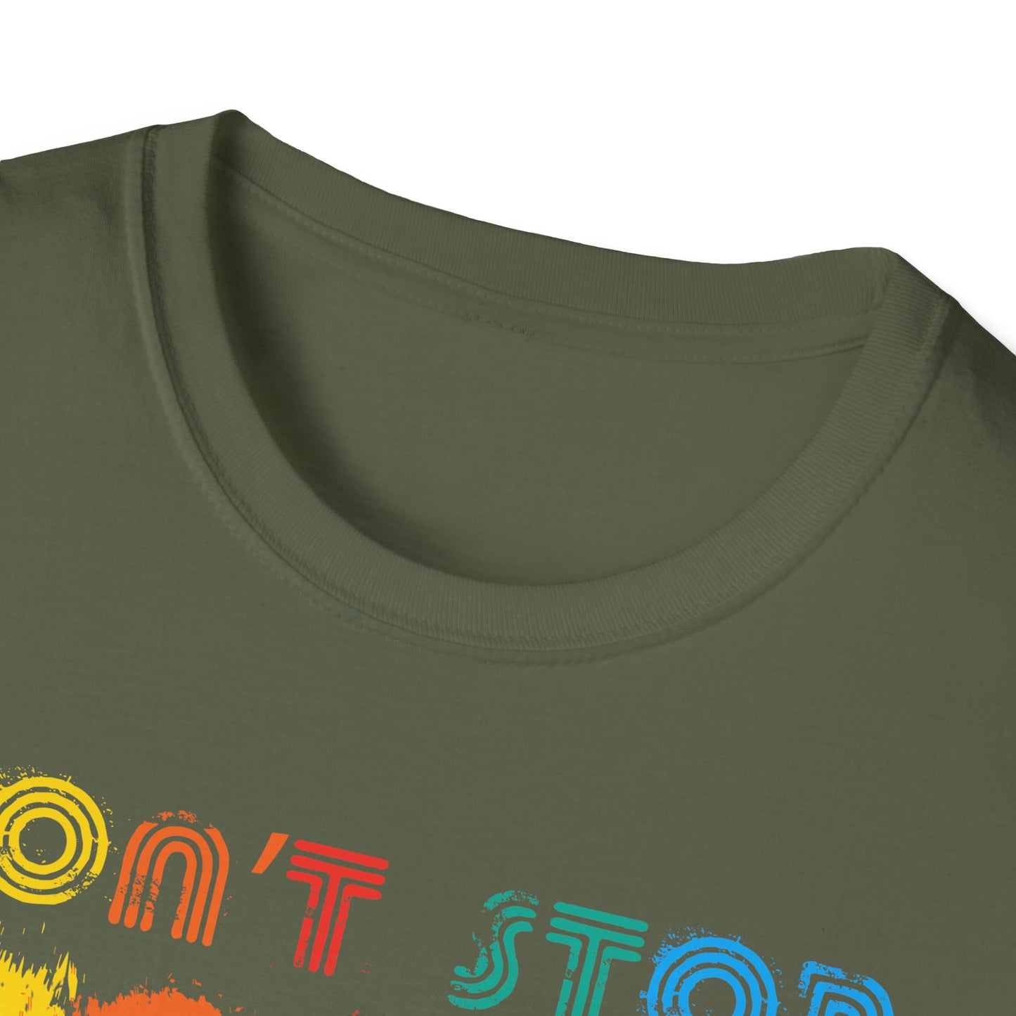 Super Comfortable Don't Stop The Music T-Shirt design - Market Nook
