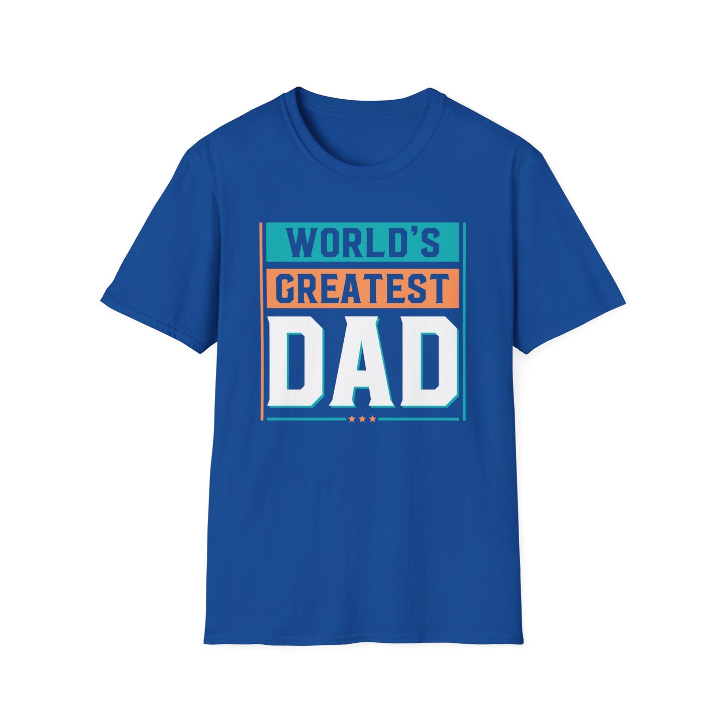Super Comfortable World's Greatest Dad T-Shirt design