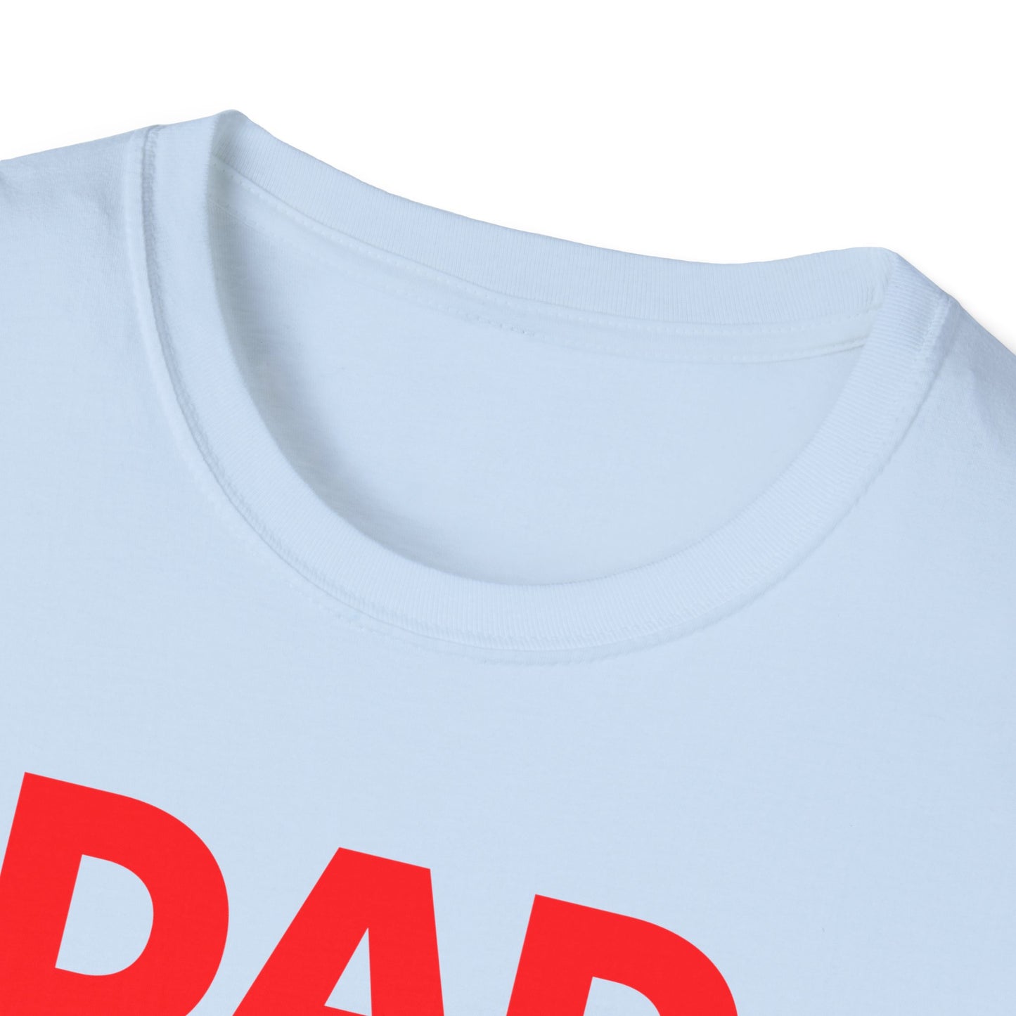 Super Comfortable Dad Nutrition Facts T-Shirt design