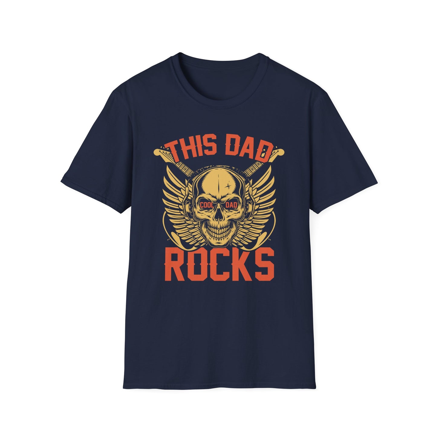 Super Comfortable This Dad Rocks T-Shirt design