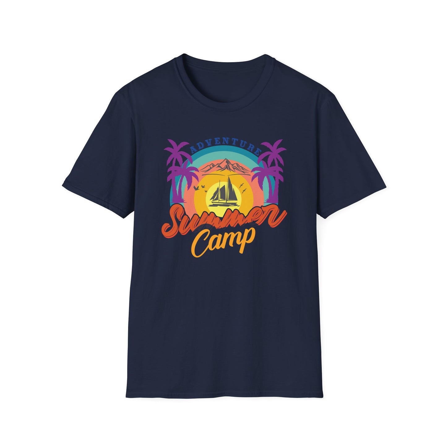 Super Comfortable Adventure Summer Camp T-Shirt design - Market Nook