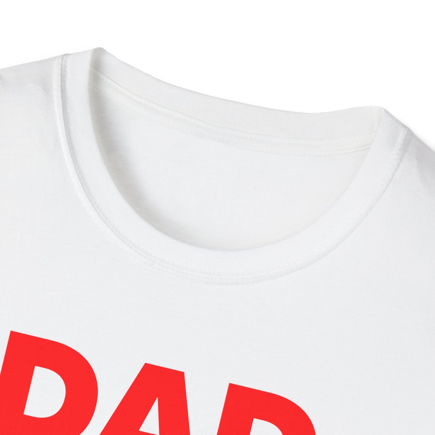 Super Comfortable Dad Nutrition Facts T-Shirt design
