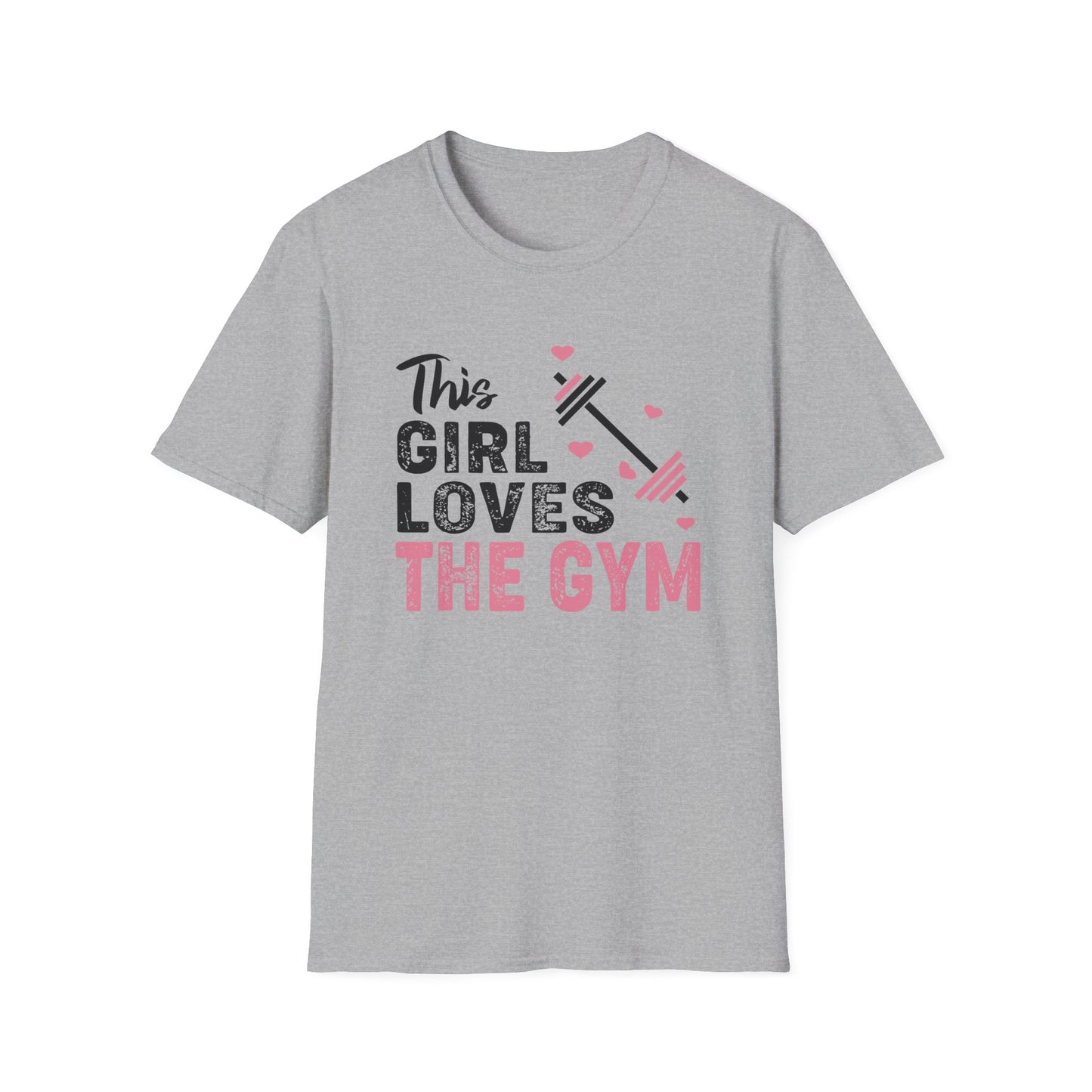 Super Comfortable This Girl Loves The GYM T-Shirt - Market Nook