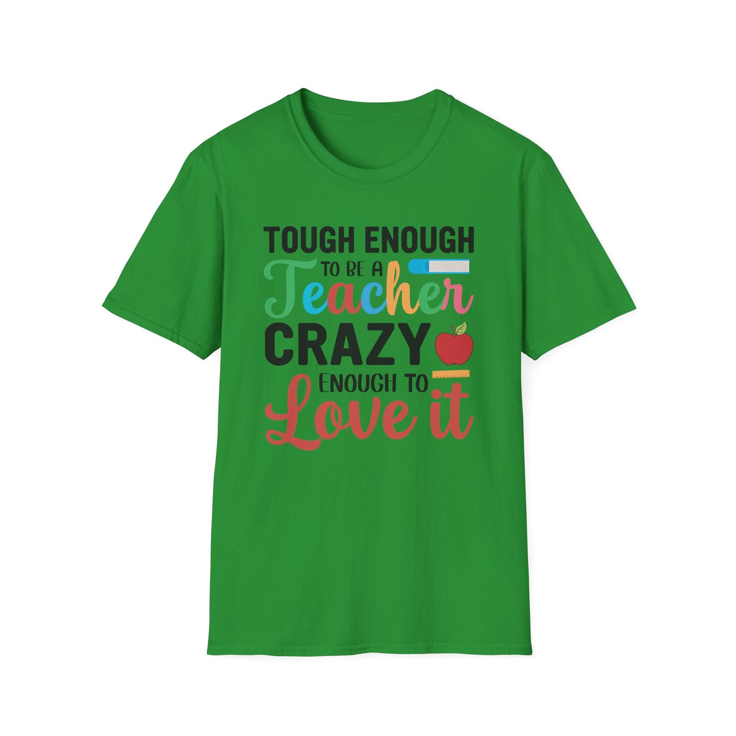 Super Comfortable Tough Enough To Be A Teacher - T-Shirt design - V2 - Market Nook
