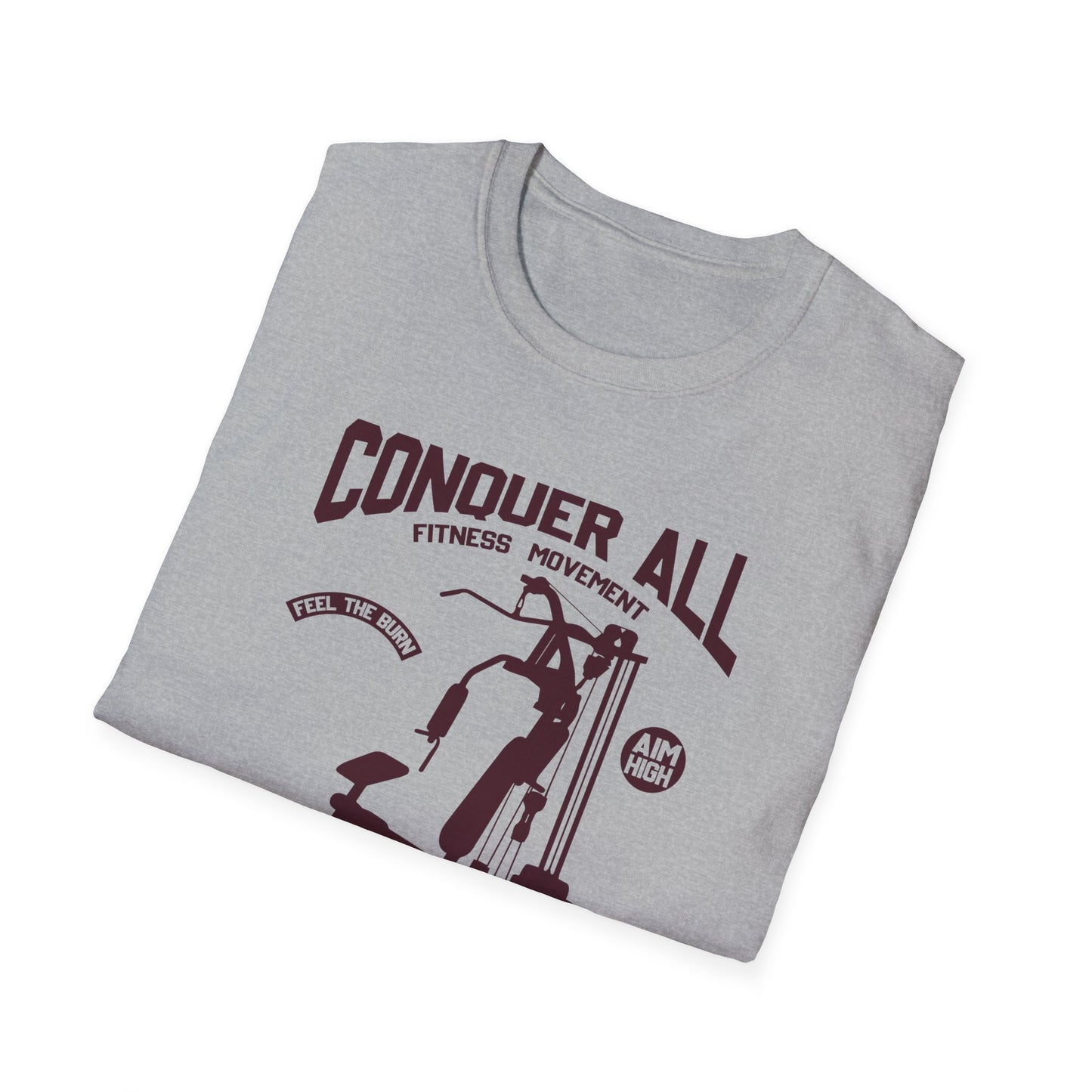Super Comfortable Conquer All... GYM T-Shirt - Market Nook