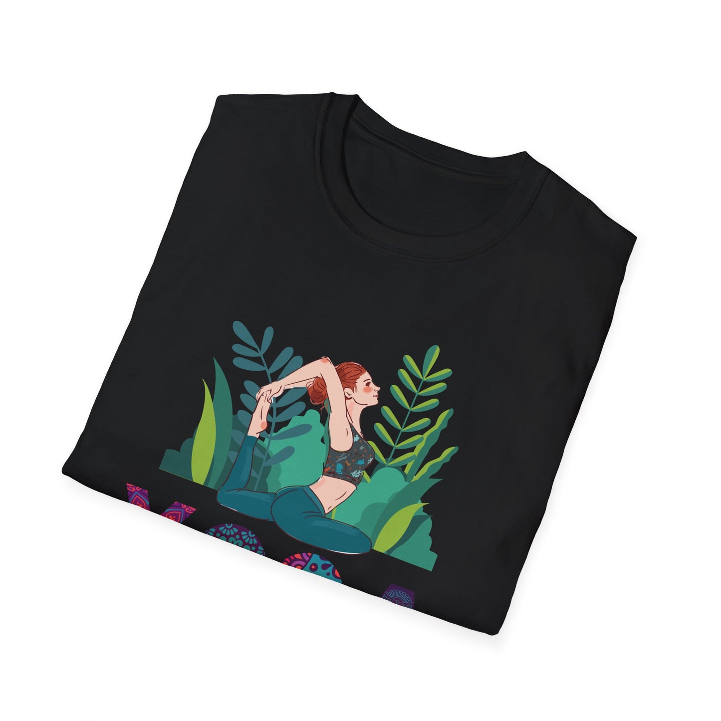 Super Comfortable Yoga Is A Super Power T-Shirt design - Market Nook