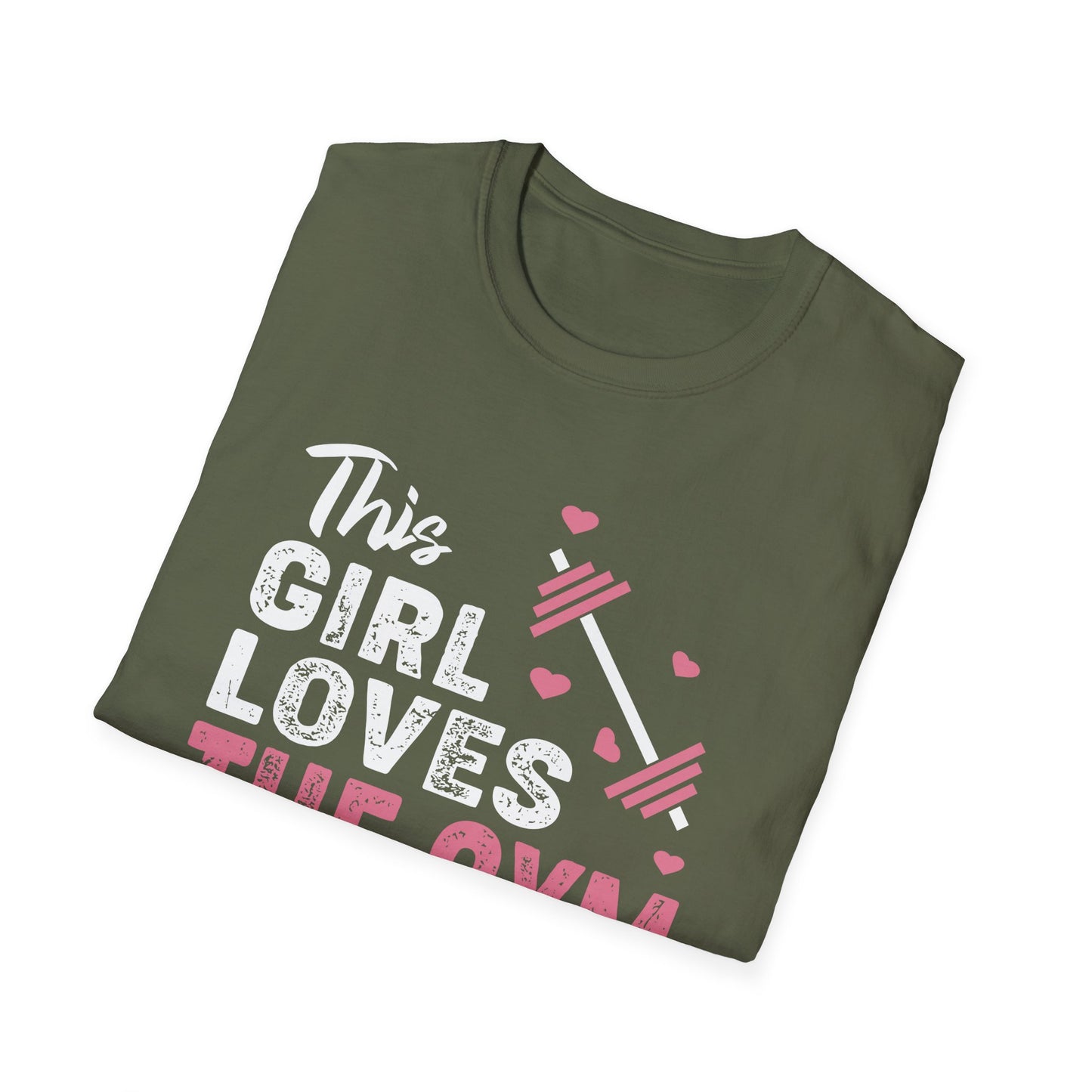 Super Comfortable This Girl Loves The GYM T-Shirt - Market Nook