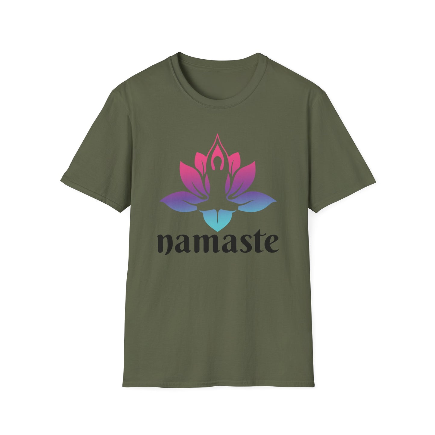 Super Comfortable Namaste - Yoga T-Shirt design - V2 - Market Nook