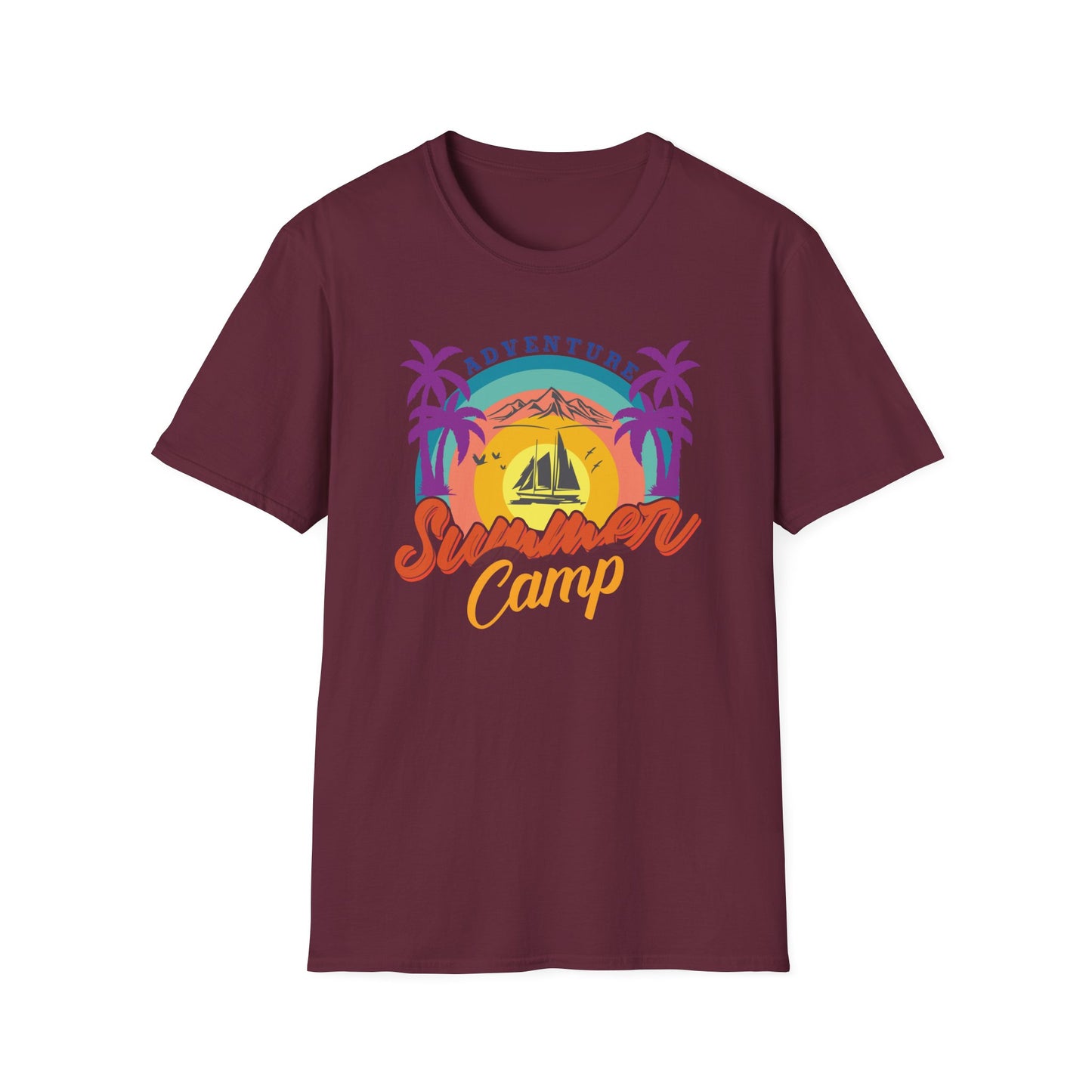 Super Comfortable Adventure Summer Camp T-Shirt design - Market Nook