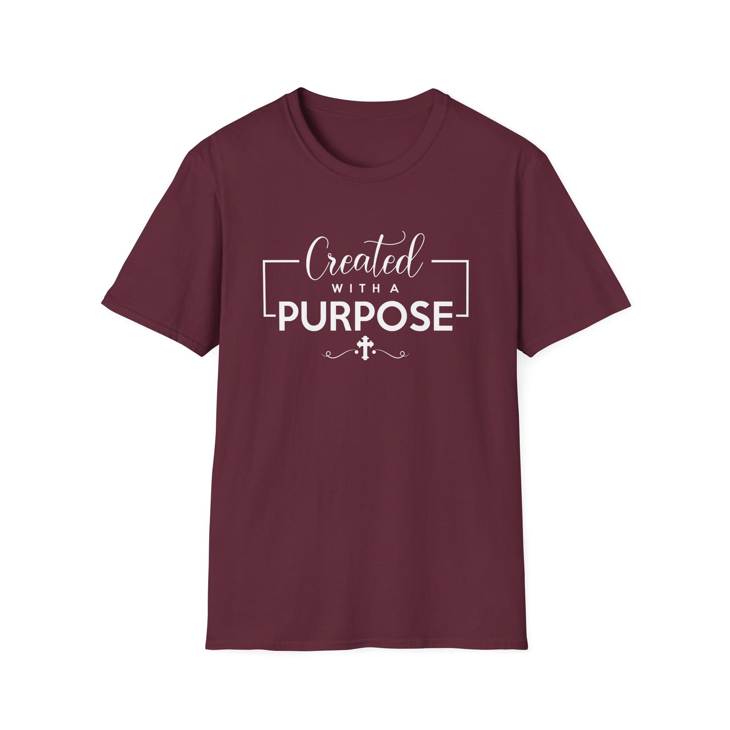 Super Comfortable Created With A Purpose T-Shirt - Market Nook