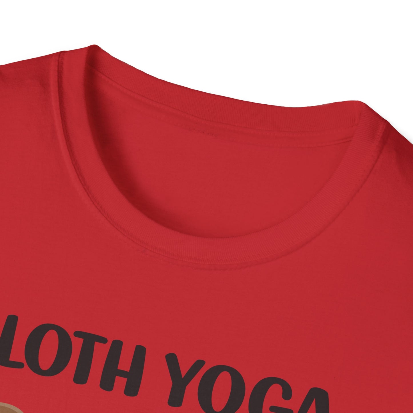 Super Comfortable Sloth Yoga T-Shirt design - V2 - Market Nook