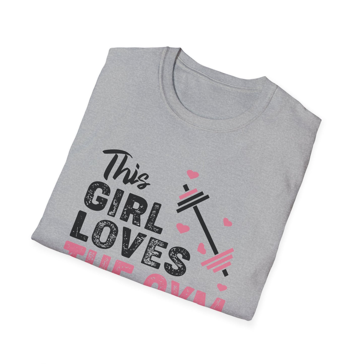 Super Comfortable This Girl Loves The GYM T-Shirt - Market Nook